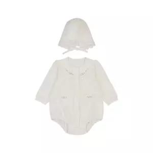 [더센트럴] 아가방 봄 헤르바디수트세트(모자)(O/WHITE)01T11755703