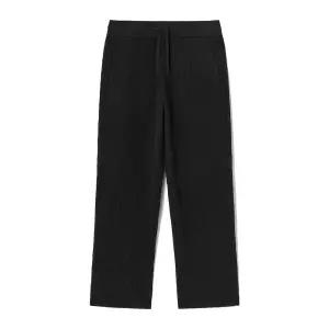 [롯데백화점]갤럭시라이프스타일 2026 S/S *사은양말증정* [SET-UP] 니트 셋업 팬츠 - 블랙 GC6121L115 WSB