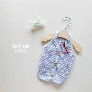 (엣지독)송송조끼(S-2XL)세칼라 강아지옷 애견강아지끈나시 애견쿨나시 강아