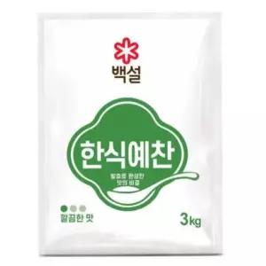 백설 한식예찬3k 1개