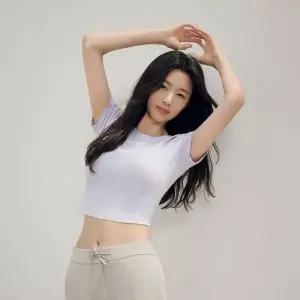 안다르 에어터치 페이스 숏슬리브 크롭티 1996483