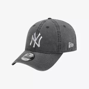 [뉴에라키즈](타임스퀘어점패션관)[키즈] MLB 뉴욕 양키스 피그먼트 워시드 언스트럭쳐 볼캡 블랙15151443
