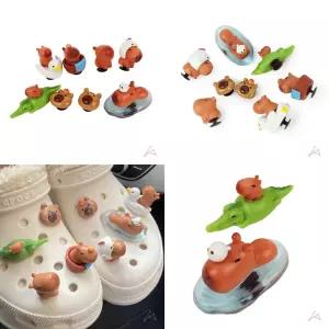 카피바라 캐릭터 신발 장식 세트 꾸미기 크록스장식