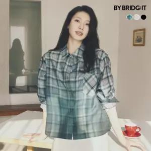 26SS 시어 체크 셔츠 3종