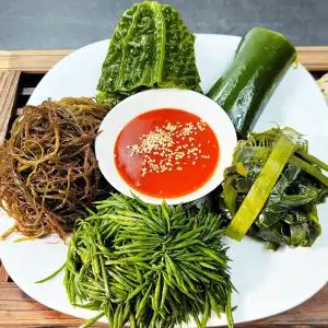 손질된 완도 해초 모듬한상 120g x 5팩