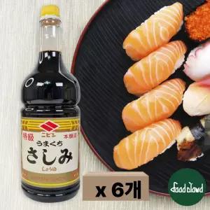 니비시 사시미 간장 1.8L 6개