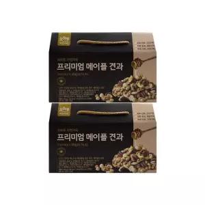 오하루 자연가득 프리미엄 메이플 견과 21g 24개입 x 2박스