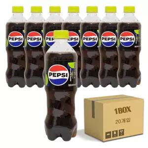 펩시 콜라 제로 라임 탄산음료 500ml X20개입 (업소용)