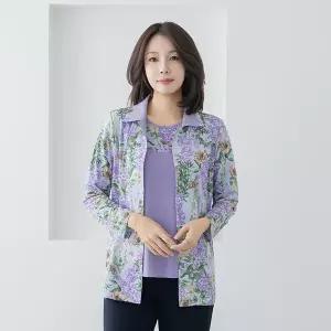 엄마옷 마담4060 앙상블 세트 중년여성 데일리 해바라기 -YEN2603001-
