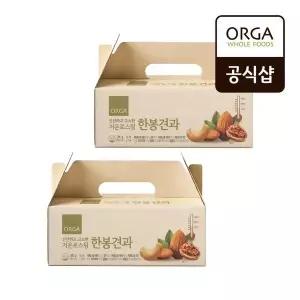 [풀무원]E[올가] ORGA 신선하고 고소한 저온로스팅 한봉견과 280g x 2개..[35791703]