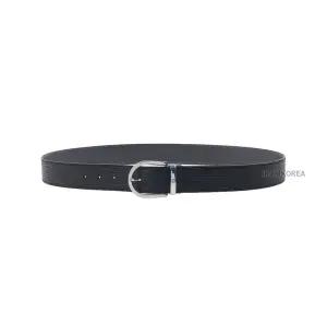 [몽블랑] SS25 남성 프린트 40mm 벨트 131172 BLACK 116635