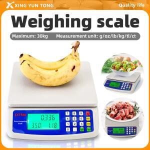 30kg 1g 정밀 디지털 저울, 주방 전자 플라스틱 커피, 식품, 개밥