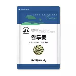 독도사랑 수입 완두콩 2kg 1봉 완두 잡곡