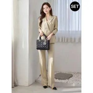 [모리스커밍홈]세미 더블 자켓 슬랙스 셋업 M2604SE031B_P420520093