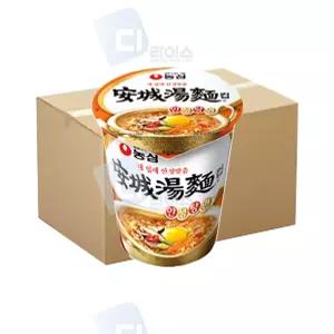 농심 안성탕면컵 깊은맛 미니컵 30개 작은 컵라면 구수한국물 진한국물 농심라면 내입에안성맞춤 쫄깃한면