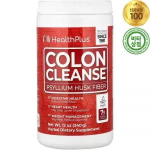 헬스 플러스 콜론 클렌즈 차전자피 섬유질 340g Colon Cleanse Original