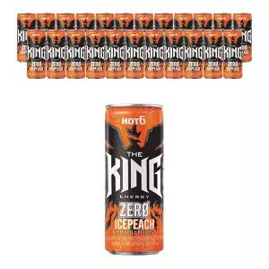핫식스 더킹 아이스피치 제로 355ml, 24입, 1개