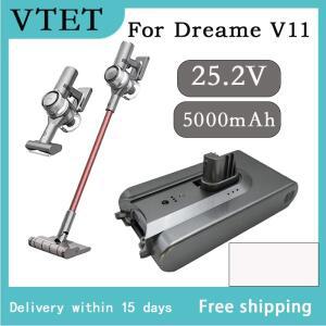Dreame V11 V12 VVT1 VVN6 V12pro 무선 진공 청소기 18650 배터리 팩 용 새 원본 교체