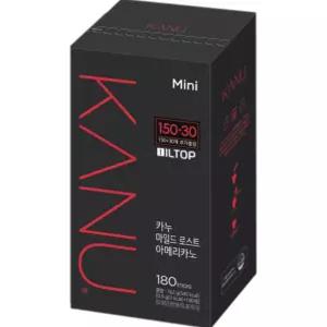 아메리카노 카누 커피 마일드로스트 미니 180T 랜덤1종 30T