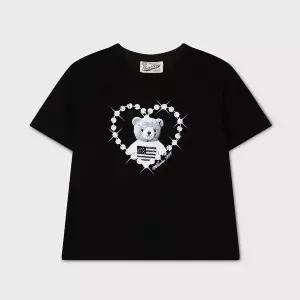 [후아유](의정부점)Steve in Love T-shirt(F) WHRPG2481F