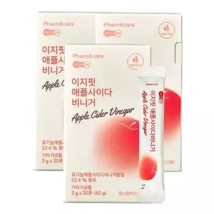 락토온 이지핏 애플사이다비니거 20포 3박스 (60포)