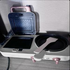 220V 베어 브렉퍼스트 메이커 4  1 다기능 샌드위치 토스터 그릴 팬 가정용 D