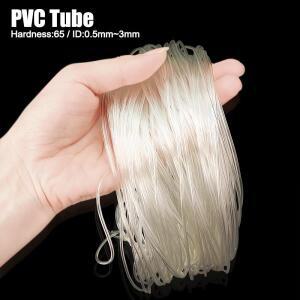 PVC 투명 모세관 튜브 소형 플라스틱 호스, 구부러짐 방지 및 찢어짐 내경 0.5, 1/1, 3