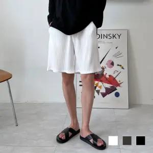 차이블 남자 플리츠 반바지 SD-230452M남성용 편안한 밴딩 패션 캐주얼 여름