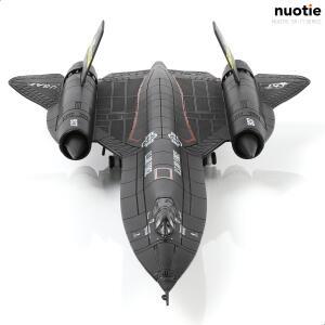 NUOTIE 1 144 SR71 블랙버드 다이캐스트  프리빌드 군호환용 항공기 모델 디스플레이 컬렉션 선물