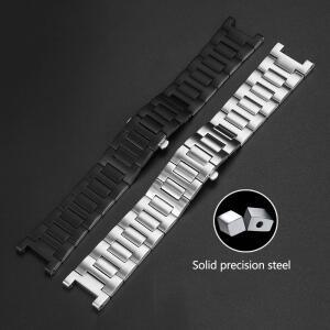 Cartier Pasha 스테인레스 스틸 시계 호환용 호환용   노치 정밀 20x12mm  밴드 호환 접이식 버클
