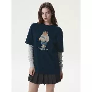 [후아유]공용 Steve Photo T-shirt WHRPG2421U