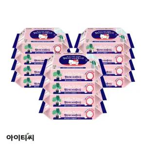 헬로키티 리필용 비데물티슈(50매)X12팩