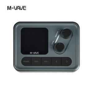 몽테조이 M-VAVE 미니 포켓 기타 베이스 앰프 1.54인치 LCD 컬러 스크린 1450mAh 앱 제어 다기능 데스크탑
