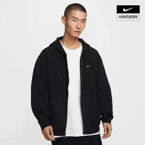 나이키 맨즈 솔로 스우시 풀집 플리스 후드 HV1085-010 951341