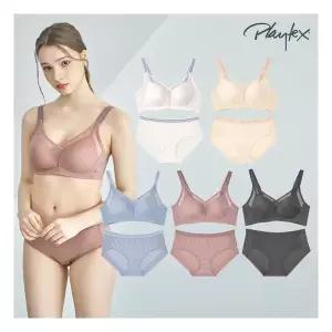 [플레이텍스] 노와이어 크로스유어하트 브라팬티 10종세트 PXI041_00