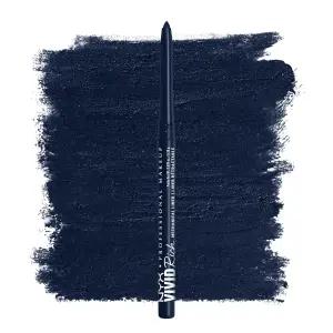 NYX 프로페셔널 메이크업 기계식 펜슬 생생한 풍부한 크리미한 리트랙터블 라이너 - 사파이어 블링 딥 블루