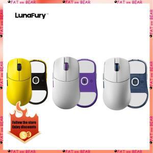 Lunafury TYPE33 무선 마우스 경량 게이밍 e스포츠 오피스 PAW3950PRO Delta Action Fearless Contract CS