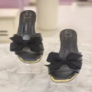 바바라 여성 1cm 러블리 리본 뮬 슬리퍼 BBH365