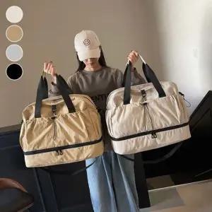 남녀공용 나일론 여행 스트링 스포츠백 가방 공용 남성 여성