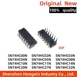 10개 HD SN74HC 74HC00 02 03 04 05 08 11 14 20 27 32 74 86 N P 헥스 인버터 DIP-14 로직 칩 IC