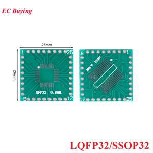 10pcs1pc LQFP32 SSOP32 전송 보드 어댑터 PCB SMD-DIP32 DIP 핀 IC  플레이트 0.8mm 피치 소켓