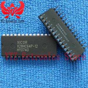 1피스 X28HC64P-12 DIP-28 100% 신규 및 기존 EEPROM 64KBIT 병렬 메모리 칩 IC