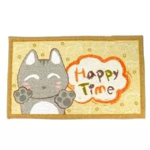 [골드스마일]bns 고양이 해피타임 실내용발매트-색상랜덤 다용도발매트