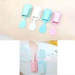 주걱거치대 주걱 밥주걱 꽂이 부착식 1개 밥주걱거치대 밥주걱케이스 밥주걱홀더