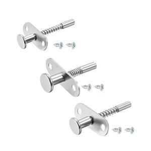 Uxce 124pcs 플런저 래치 스프링 장착 스테인레스 스틸 67mm 직경 506070mm 총 길이 도어 리프트 조정로드