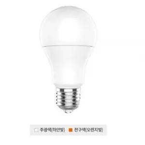 친절한탄씨 bns 주광색 LED 백열전구 10W 국산 인테리어전구 천정등 전구타입 전구형 사무실조명