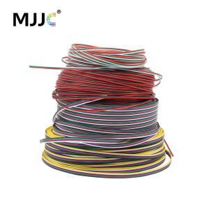 2/3/4/5/6 핀 전기 케이블 LED 주석 구리 2835 스트립 22AWG 5050 WS2812 전선 5M RGB 도금 단색 WS2811 10M