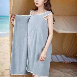 비치타올 대형 큰수건 타월 바디 간편착용 바캉스 로브 골프 목욕 샤워 가운yza170