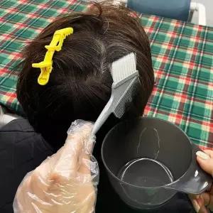 5P 핀 옐로우 집게핀 핀셋