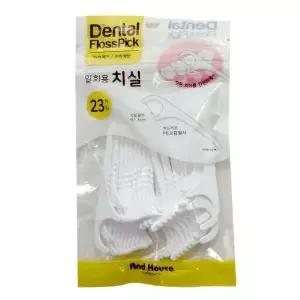 덴탈 일회용 치실 23P 구취 예방 치석 제거 치간